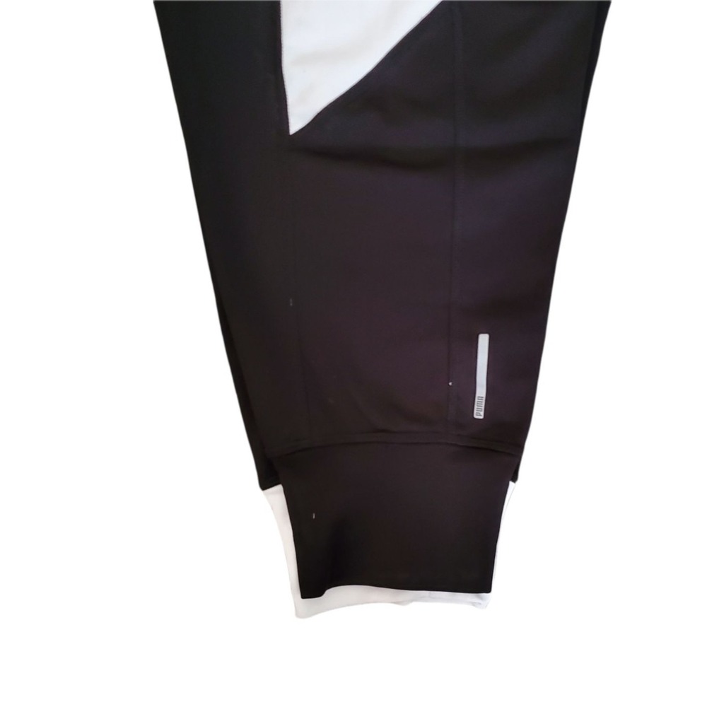 PUMA Women's Black & White Logo Printed dryCELL Running & Training Joggers XL - Picture 10 of 12
